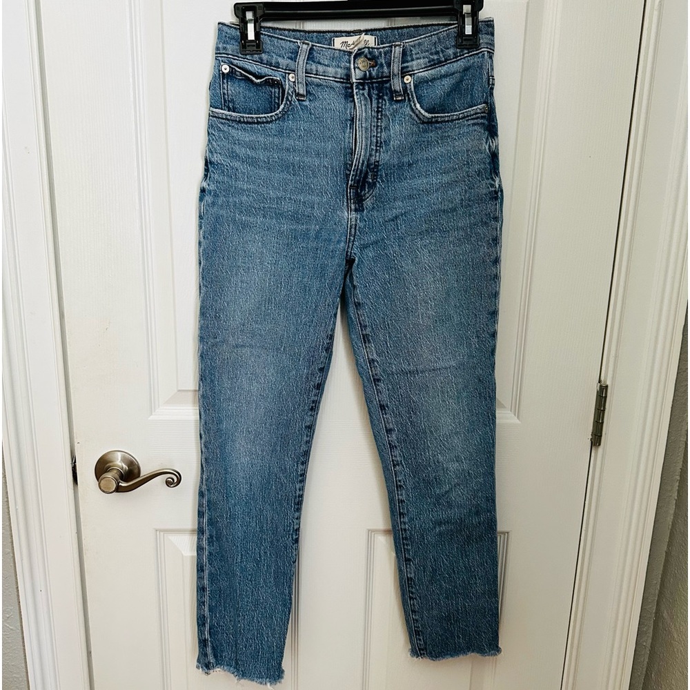Madewell Perfect Vintage Jeans in Enmore Wash: Raw-Hem Edition | 25 Petite